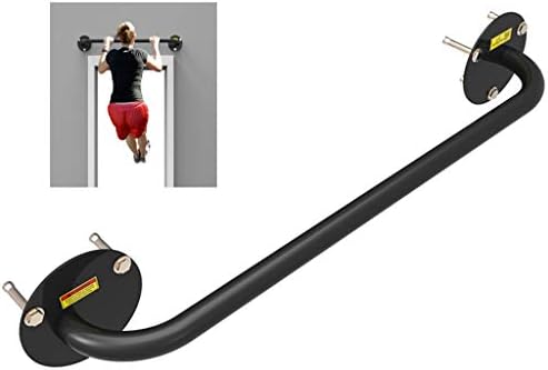 Fitness Horizontal Bar Home Gym Wall-Mounted Pull-up Bar, Safety Steel Multifunctional Strength Training Equipment, Load 300kg, 2 Sizes (Black 100cm)