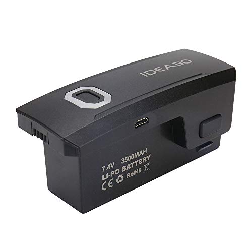 le-idea Batería Recargable Li-Po de Alta Capacidad 7.4V 3500mAH para IDEA30 GPS RC Quadcopter Drone