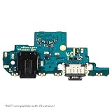 MMOBIEL Złącze Dokujące Kompatybilne z Samsung Galaxy K2 A52S-03 5G 2021 - Złącze Dokujące USB C - Gniazdo Audio/Mikrofon/Antena - w Zestawie Śrubokręt