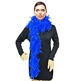 KAWAII 47 Gram Feather Boa,Chandelle Feather Boa Great for Party, Wedding, Halloween Costume, Christ
