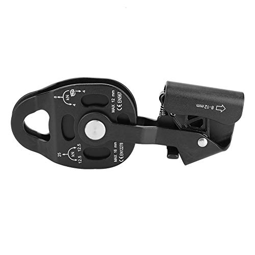 Rescue Single Swivel Pulley Block for Heavy Objects Lifting, MAGNALIUM Alloy Safety Equipment