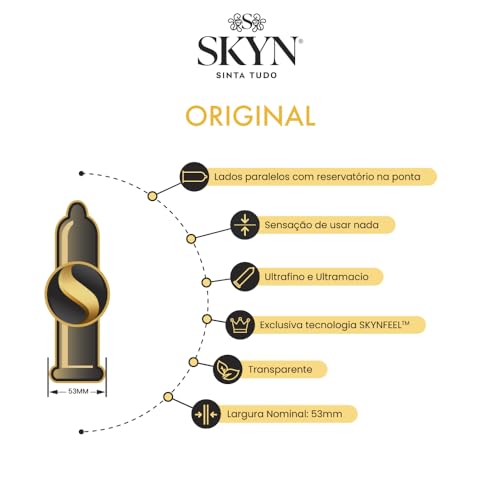 SKYN Preservativo Branco 3 Unidades