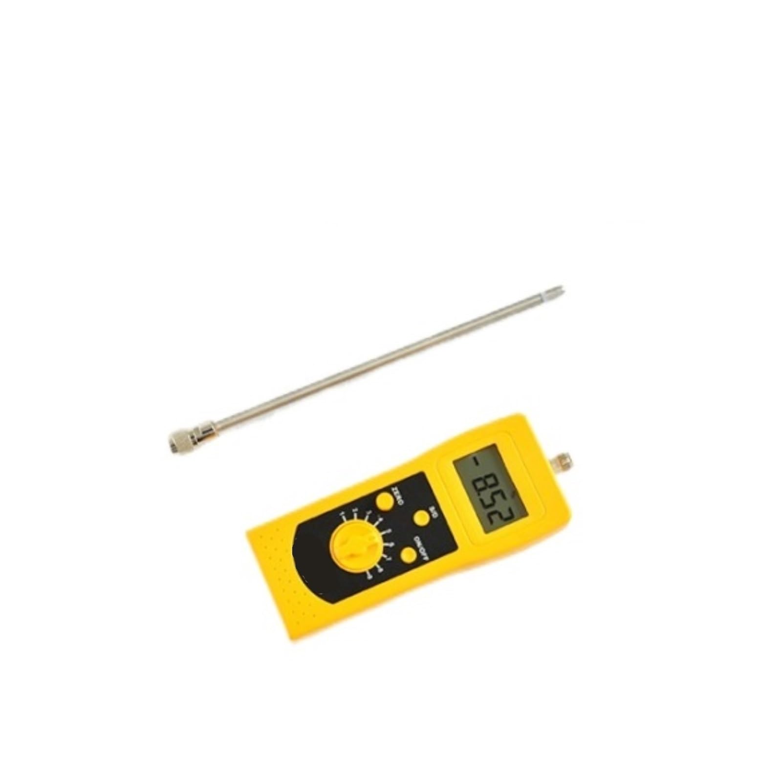 Amrttwy One Color Moisture Meter, Food Raw Material Moisture Tester, Starch, Rapid, Detector