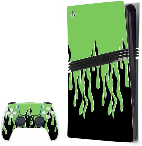 Skinit Decal Gaming Skin Compatible with PS5 Pro Bundle - Officially Licensed Kaleidoscope Brush Stroke by Etta Vee Design
