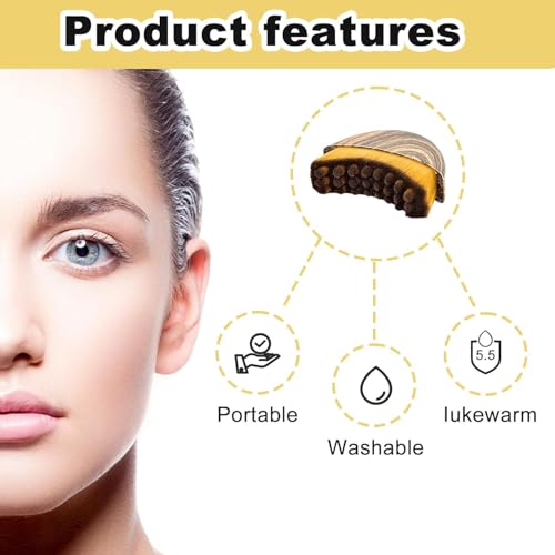 Image of Gadget Deals- Lymphatic contour face brush | contour brush for makeup | contour brush for face massage | facial brush | - lymphatic brush - Neck-Makeup Brushes with Soft Bristles