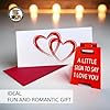 Velenti Valentines Day Gifts - Romantic I Love You Sign Figurines - Fun Boyfriend Valentine's Day Gift - Cute Birthday, Christmas, Wedding Gift for Girlfriend, Wife, Fiancee - Mini Sign Decoration #1