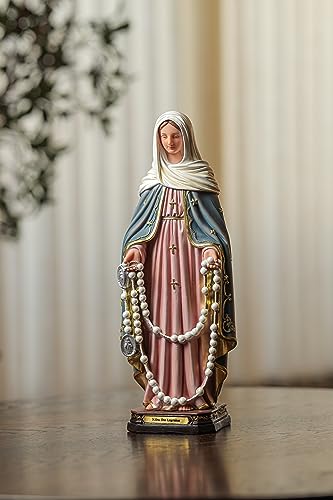 Imagem Nossa Senhora Das Lágrimas 30cm Resina Importada