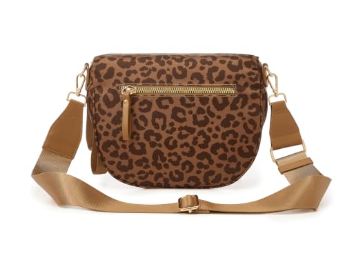 Image of FEIBOON Spacious Nylon Crossbody Bag Bum Bag Handbags Purses for Women