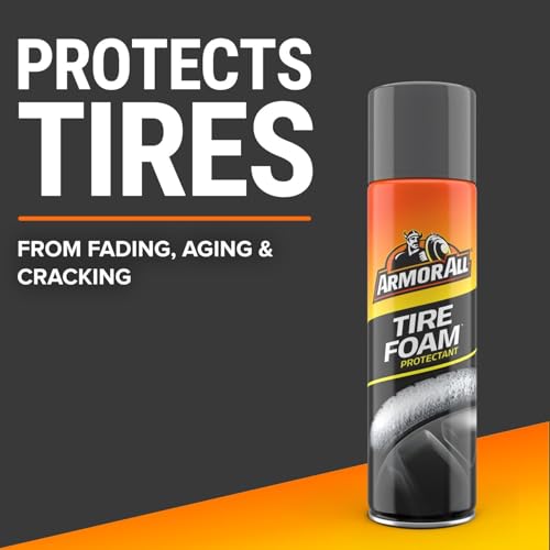 Armor All Tire Foam, Tire Cleaner Spray for Cars, Trucks, Gifts for Dad, Motorcycles, 20 Oz Each, 1.25 Pound (Pack of 1) - Image 4