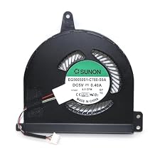 Replacement CPU Colling Fan for DELL Latitude E5470 P62G 0WKT5Y, WKT5Y, DC28000GGSL, EG50050S1-C780-S9A