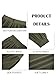 Gafeng Mens Pirate Pants Medieval Renaissance Viking Knicker Colonial Elastic Waist Halloween Cotton Costume Pants Army Green