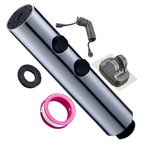 Spruzzatore per bidet per WC, bidet portatile, accessorio per WC, bidet da bagno in acciaio con pressione 'acqua regolabile per la pulizia del pannolino