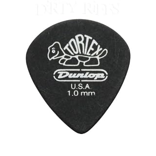24 x Dunlop Modèle Tortex Pitch Jazz Noir Lot de 6 médiators pour guitare 1 mm dans une boîte de rangement pratique - Les Beatles, Paul McCartney, John Lennon, RIngo Starr, George Harrison