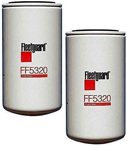FF5320 Fleetguard Fuel, Spin-On (Pack of 2)