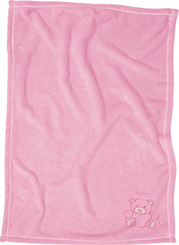 Playshoes 301700 - Couverture de bébé - Mixte bébé - Rose (Taille fabricant: One Size)