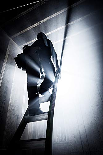 Little Giant Ladders, King Kombo, Technical, 8 Ft. A Frame, 14 Ft. Extension, Ground Cue, V-bar, Sure Set Feet, Fiberglass, Type 1AA, 375 lbs weight rating, (13814-074)
