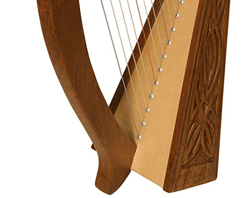 Roosebeck Baby Harp TM, 12 Strings, Knotwork - Thumbnail 4