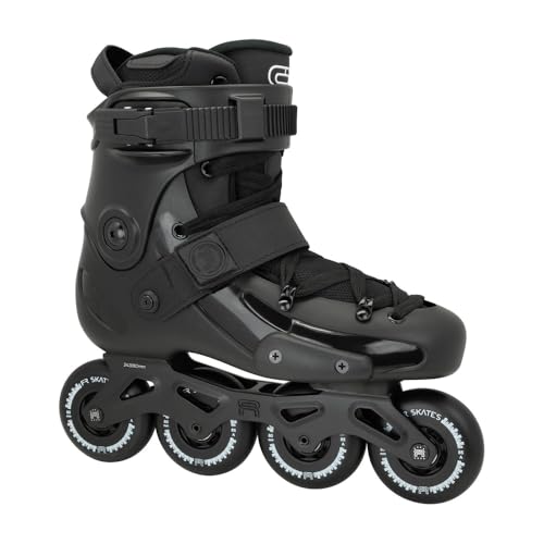 FR Skates - FRX 80 Black - Adult Urban Inline Skates (39 EU / 7 US)