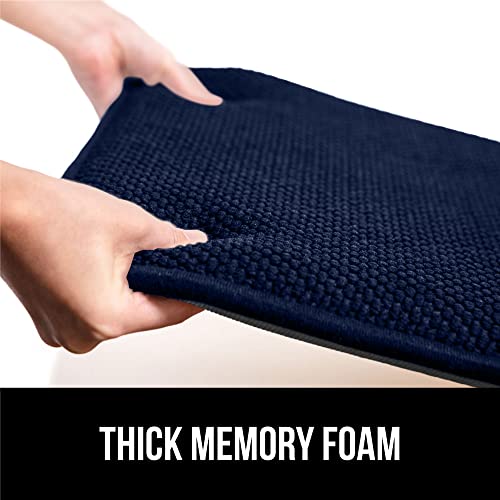 Gorilla Grip Memory Foam Chair Cushions, Comfortable Pads For Dining Room, Kitchen Table, Office Chairs, Stay In Place Backing, Comfortable Microfiber Seat Pad Cushion, Set Of 4, 16X16, Navy #TOP2
