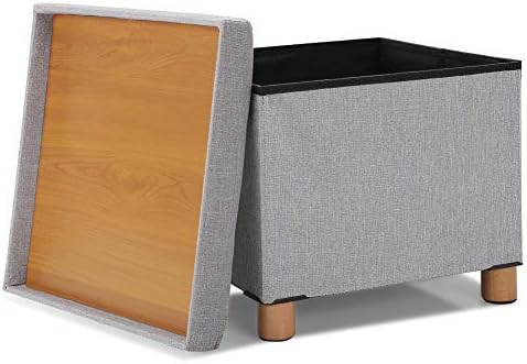 Ottoman with Storage,Storage Ottoman,Foot Rest,Storage Ottoman Folding Rectangle Cube, Coffee Table Multipurpose Foot Rest,Sofa Stool,Ottomans Bench Foot Rest