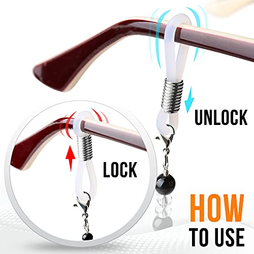 Eye Glasses String Holder - Premium Beaded Eyeglass Holders Around Neck - Eyeglass Chain Cord For Women #TOP2