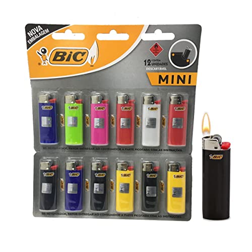 Isqueiro Cartela Mini Unit, BIC