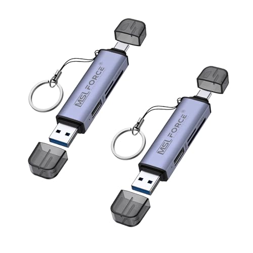 日本の中小企業 usbカードリーダー usb3.0 ハブ sdカード 3 in 1 高速転送170Mb/s Type-C 3in1 カードリーダー sd 2tb 小型 軽量 sd タイプc データ転送 5gbps type3 usbポート コンパクト uc0116 (2個セット, Bタイプ単品)の商品画像（Amazon）