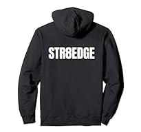 Hoodie Motiv str8 Edge Schriftzug, S bis XXL