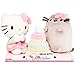 GUND Hello Kitty x Pusheen Best Friend Collector with Cake Set of 3 Plush, 4.5”