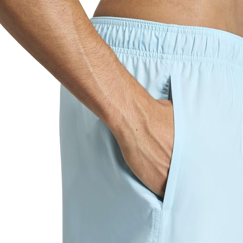 adidas Men's Swim Shorts 5 INCH, Icey Blue/White, M