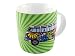 Produktbild BRISA VW Collection - Volkswagen Große Keramik Kaffee-Tee-Cappuccino-Tasse-Becher-Haferl im T1 Bulli Bus Design (Love Bus/Grün)