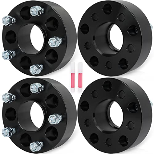 ECCPP 4PCS 5x4.5 to 5x5 Wheel Adapters Hub Centric Conversion 2 5 Lug 1/2 71.5mm hub Fits for Jeep Cherokee 1984-2001 | for Jeep Wrangler 2007-2011 (Wheels 5x5 Bolt Pattern)
