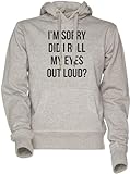 Photo Gallery vendax did i roll my eyes out loud unisex uomo donna felpa con cappuccio grigio men s women s hoodie sweatshirt grey Photo Gallery vendax did i roll my eyes out loud unisex uomo donna felpa con cappuccio grigio men s women s hoodie sweatshirt grey