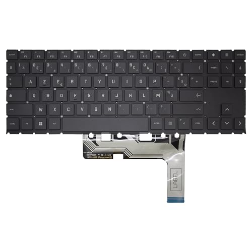 Clavier HP Omen 16-C AZERTY pour réparer les touches bloquées TPN-Q281