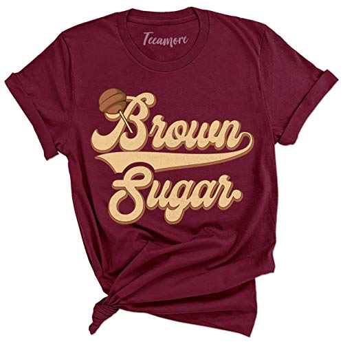 Brown Sugar Shirt Black Pride Tees Women Empowerment Gifts Melanin Queen Outfits Large