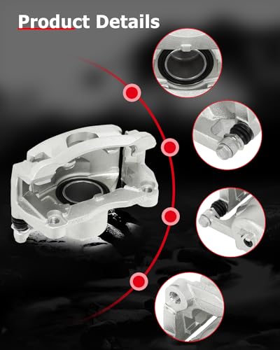 Image of cciyu Front Left & Right Brake Calipers Assembly w /Bracket 19B3428 19B3429 2008-2013 For Nissan For Rogue,2014-2015 For Nissan For Rogue Select,2010-2013 For Suzuki For Kizashi