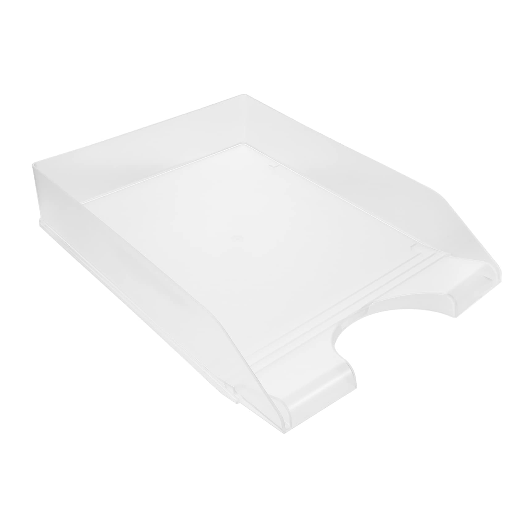 GANAZONO Plastic Desktop Bookshelf Organizer Office File Folder Storage for Desk Document Holder Rack Modern Design for Home and Office