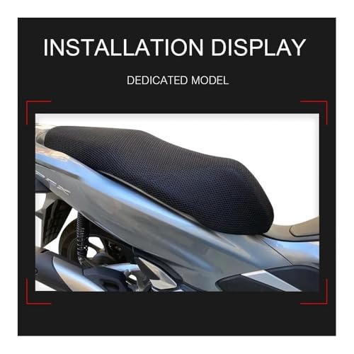 Funda asiento moto transpirable PCX125 PCX150 PCX160 cojín 5