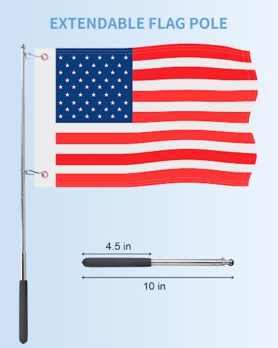 Acools Orange Boat Flag Holder Boat American Flag… #TOP6