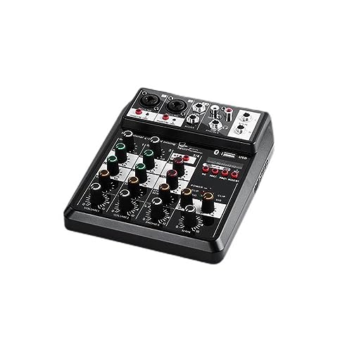 dj controller Mini tarjeta de sonido de consola mezcladora de 4 canales for grabación de música...