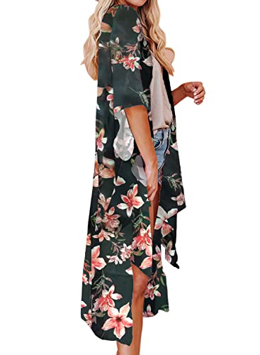 Image of Jayscreate Women's Breezy Summer Boho Kimonos Sheer Beach Cardigan Cover Up