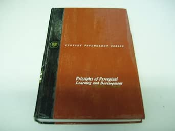 Amazon.com: Principles of Perceptual Learning and Development ...