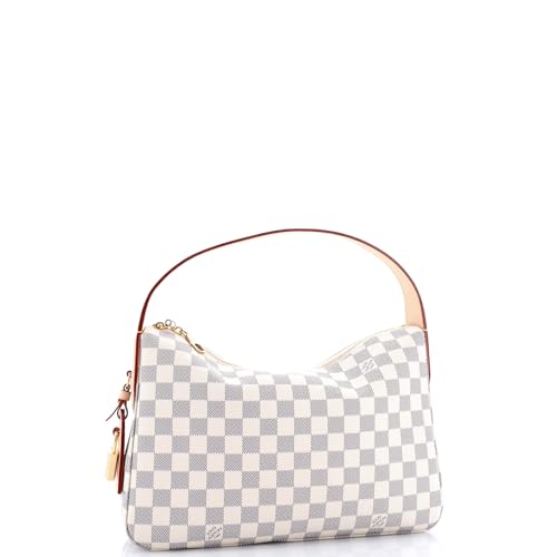 Pre-Loved Slouchy NM Handbag Damier PM, White2