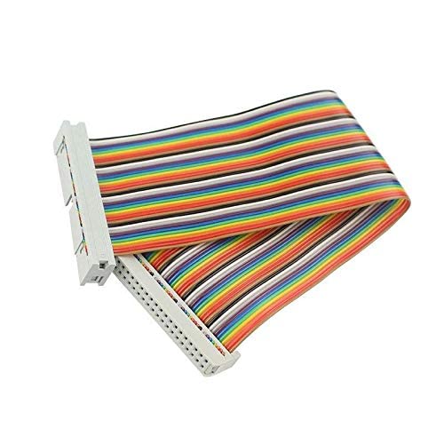 TRUSTECH 40 Pin Colorful Rainbow GPIO Female to Female Cable 20CM for Raspberry Pi (B09N2C8LW1) Amazon Price History, Amazon Price Tracker