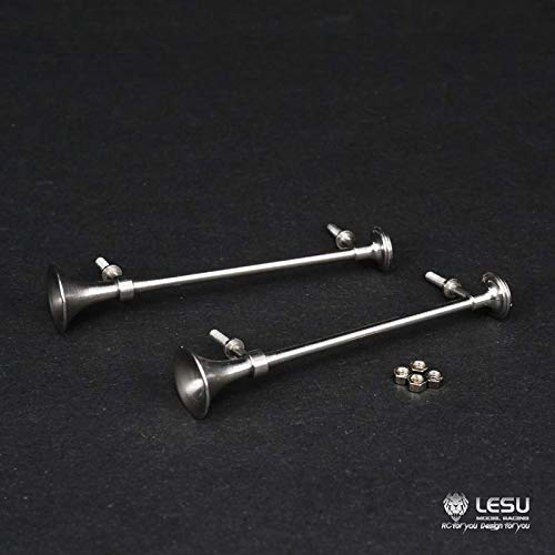 Pezzo corno in acciaio inox Whistle per trattore TAMIYA 1/14 TAMIYA