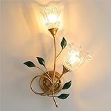 Versatile Wall Lamp for Any Room: This 2-light wall lamp suits any room in your home, including the kitchen, bedroom, or hallway. Its farmhouse vintage design adds warmth and style to your decor.