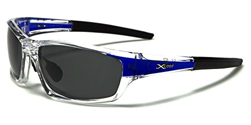 Image of X LOOP Polarized 2 or 3 pair Translucent Sport Wrap (Blue)