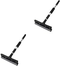 2Pcs Mops De Limpeza Rodo De Limpeza De Janela De Carro Rodo De Janela De Carro Rodo Telescópico De Carro Rodo De Carro Esfregão Escova Raspador Absorve Água