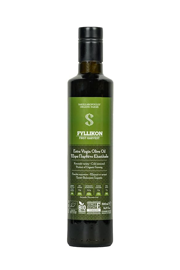Amazon.com: Fyllikon First Harvest Organic Extra Virgin Olive Oil