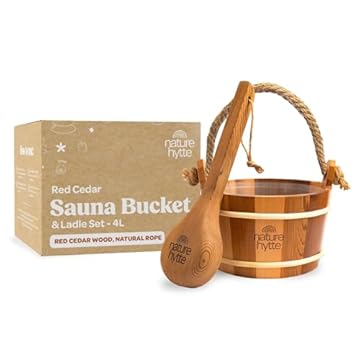best sauna bucket and ladle
